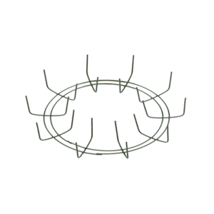 Oregon Wire's round clip wreath ring for Christmas wreaths.