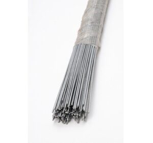 Oregon Wire's acoustical ceiling wire against a grey background.