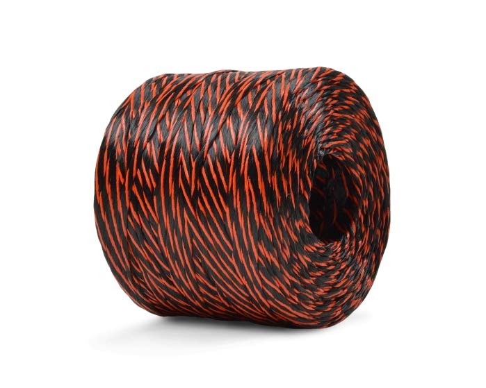 Oregon Wire's tree rope product wrapped up in a spool against a white background.